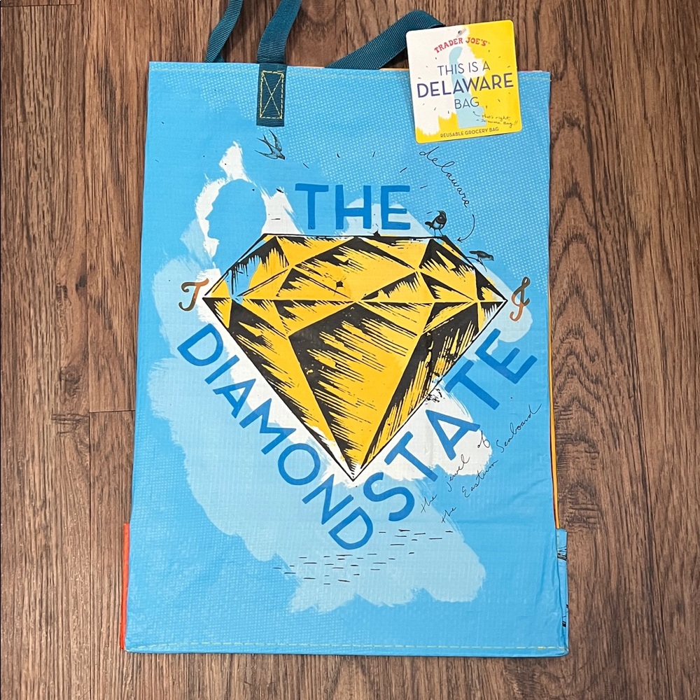 Trader Joe’s DELAWARE Mystery Bag Reusable Tote Bag